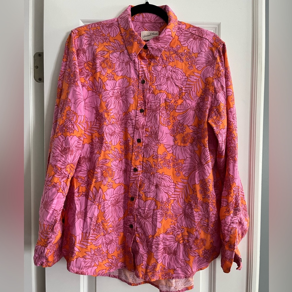Universal Threads Button Down Top - image 1